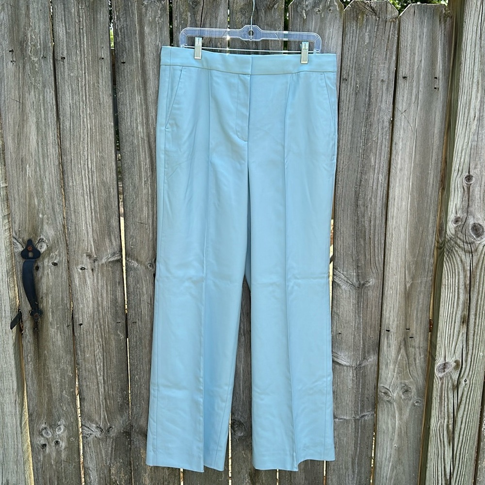 J.Crew Full Length Wide Leg Tuxedo Pant in Italian Wool for Women - Picture 3 of 13